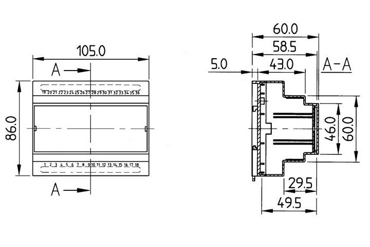 Габаритные размеры Freemax mini